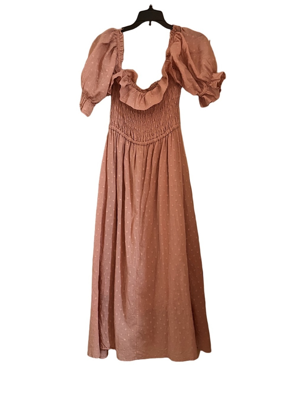 Boho off the shoulder maxi dress